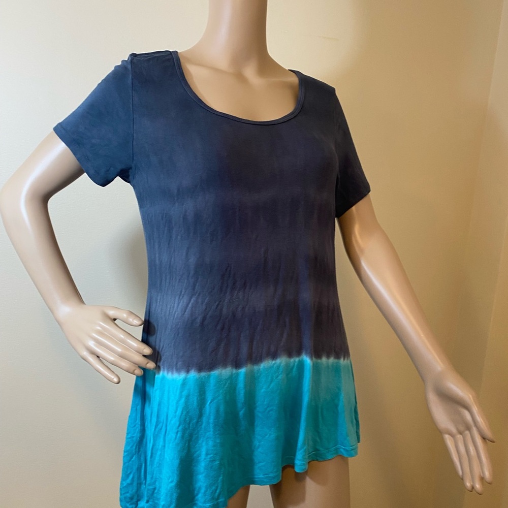 Blue Ombre Women's Top